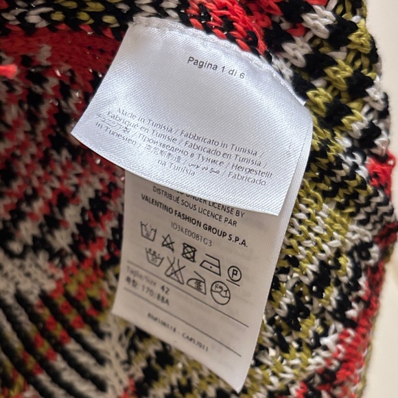 Missoni Black and Red Zigzag Cardigan - Picture 6 of 16